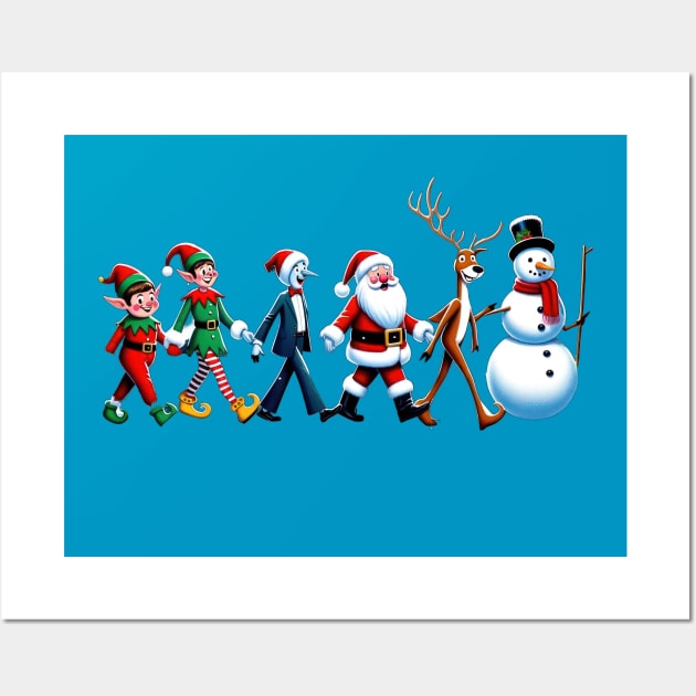 Christmas Favourites Wall Art by TooplesArt